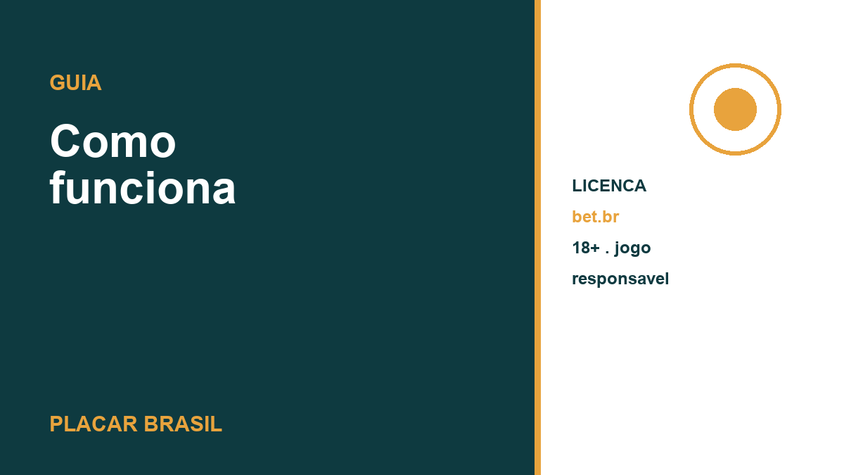 Como funcionam as apostas esportivas, Placar Brasil