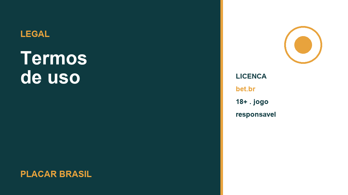 Termos de uso, Placar Brasil