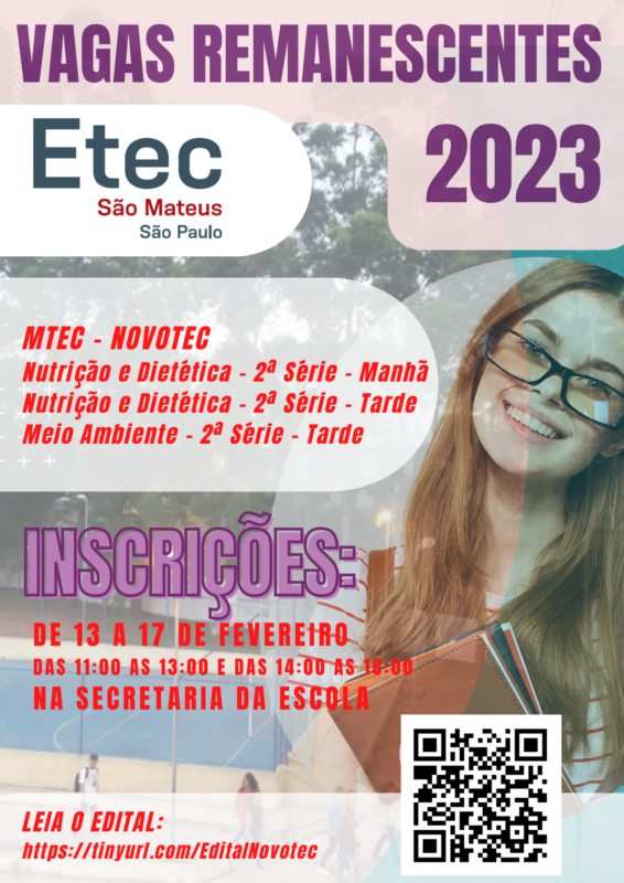 Vagas Remanescentes M-Tec 2023